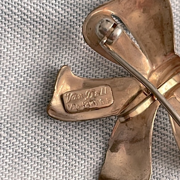 Vintage Van Dell Brooche 1/20 12K Gold Filled - Picture 3 of 6